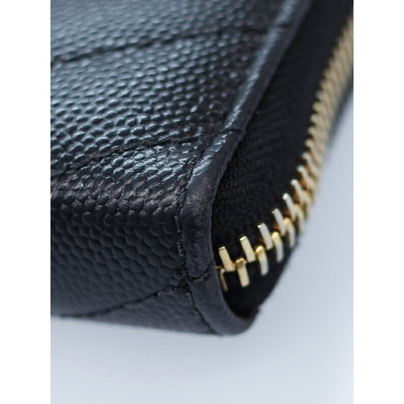 Saint Laurent Monogram Wallet Full Paris Zip - Picture 6 of 8